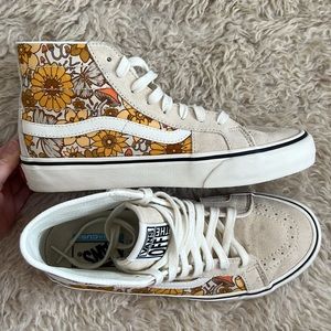 Vans hightop retro floral 9